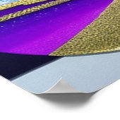 Solar River of Gold Poster (Ecke)