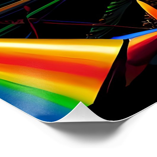 Solar Sailing Poster (Ecke)