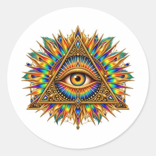 Solar Sentinel Eye Aufkleber (Vorderseite)