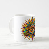 Solar Sentinel Eye Kaffeetasse (Vorderseite Links)