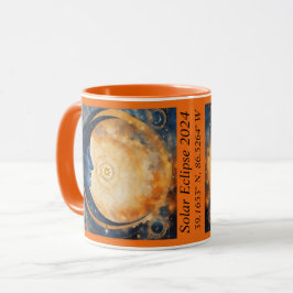 Solar Solstice GPS koordiniert farbenfrohen Sonnen Tasse