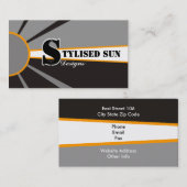 Solar/Sonnenenergie/Power Alternative Quellen Visitenkarte (Vorne/Hinten)