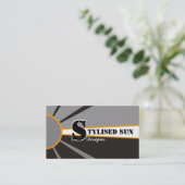 Solar/Sonnenenergie/Power Alternative Quellen Visitenkarte (Stehend Vorderseite)