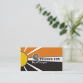 Solar/Sonnenenergie/Power Alternative Quellen Visitenkarte (Stehend Vorderseite)