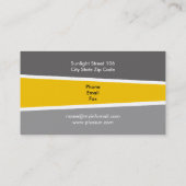 Solar/Sonnenenergie/Power Visitenkarte (Rückseite)