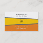 Solar/Sonnenenergie/Power Visitenkarte (Rückseite)