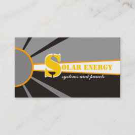 Solar/Sonnenenergie/Power Visitenkarte
