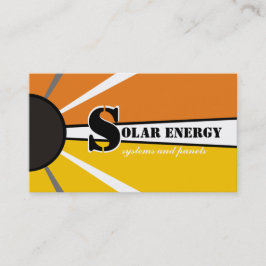 Solar/Sonnenenergie/Power Visitenkarte