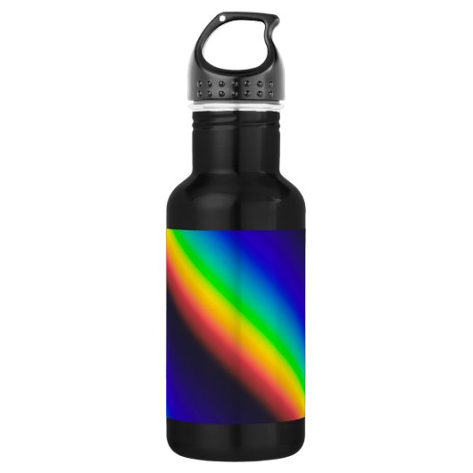 Solar-Spektrum-Diagonal Edelstahlflasche (Vorderseite)