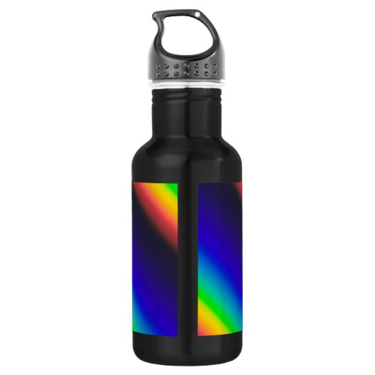 Solar-Spektrum-Diagonal Edelstahlflasche (Rückseite)