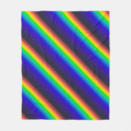 Solar-Spektrum-Diagonal Fleecedecke