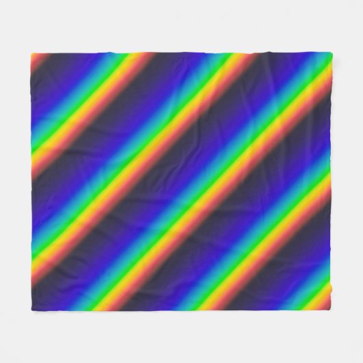 Solar-Spektrum-Diagonal Fleecedecke (Vorderseite (Horizontal))