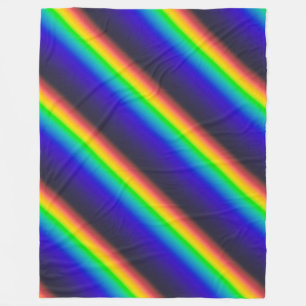 Solar-Spektrum-Diagonal Fleecedecke