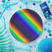 Solar-Spektrum-Diagonal Pappteller (Party)