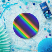 Solar-Spektrum-Diagonal Pappteller (Party)