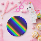 Solar-Spektrum-Diagonal Pappteller (Party)