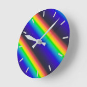 Solar-Spektrum-Diagonal Runde Wanduhr (Winkel)