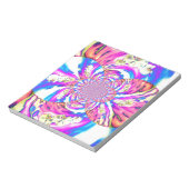 Solar Sunrise Orchid Notizblock (Rotiert)