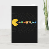 Solar System Astronomy Space Video Games Funny Gra Karte (Vorderseite)