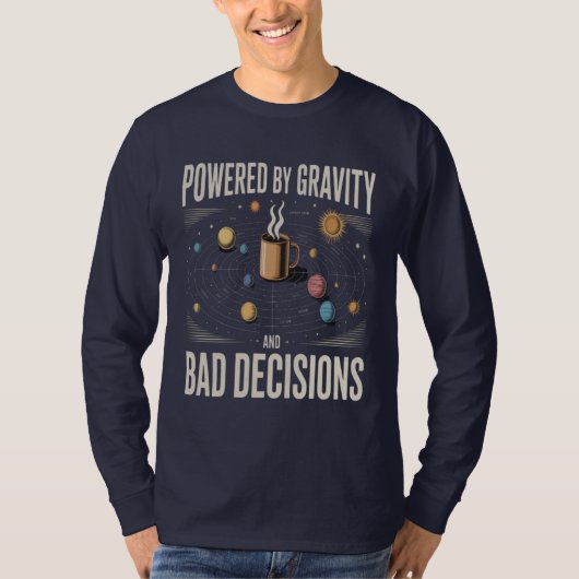 Solar System Blues T-Shirt (Vorderseite)