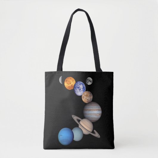 Solar System Montage JPL Planet-Foto Tasche (Vorderseite)