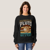 Solar System old enough Pluto Space and Planets Sc Sweatshirt (Vorne ganz)