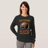 Solar System old enough Pluto Space and Planets Sc T-Shirt (Vorne ganz)