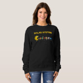 Solar System Planet Science Astronomie Raum Matchi Sweatshirt (Vorne ganz)
