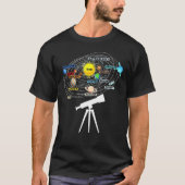 Solar System Planets - Astronomie Space Science Te T-Shirt (Vorderseite)