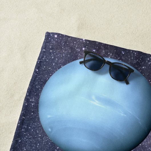 Solar system planets beach towel strandtuch (Beispiel)