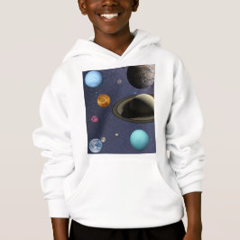 Solar system planets hoodie