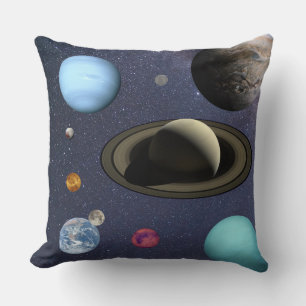 Solar system planets kissen