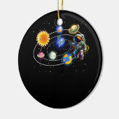 Solar System Planets Science Space Astronaut Unifo Keramik Ornament (Links)