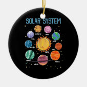 Solar System Planets Science Space Boys Girls STEM Keramik Ornament (Vorne)