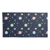 Solar System Planets Seamless Pattern Kissenbezug (Rückseite-Rechts)