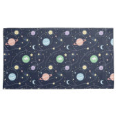 Solar System Planets Seamless Pattern Kissenbezug (Vorderseite-Rechts)