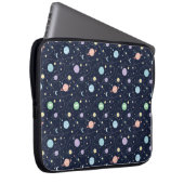 Solar System Planets Seamless Pattern Laptopschutzhülle (Vorne Rechts)