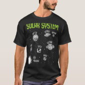 Solar System Planets Space STEM Science Teacher SC T-Shirt (Vorderseite)
