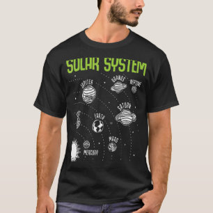 Solar System Planets Space STEM Science Teacher SC T-Shirt