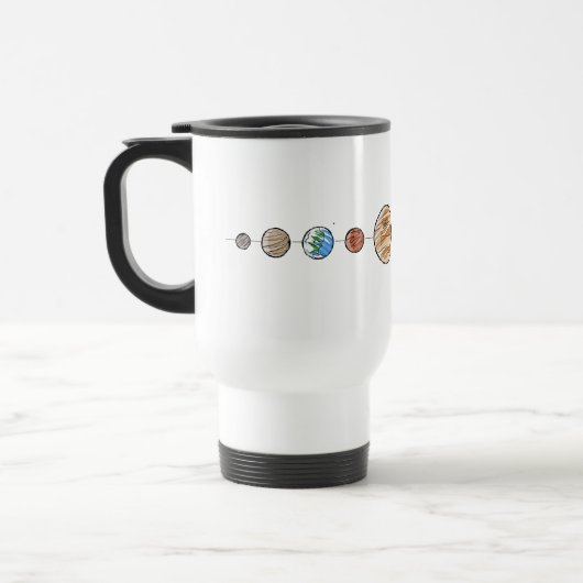 Solar System Travel Mug Reisebecher (Links)
