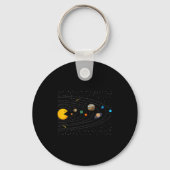 Solar System Video Game Funny Graphic Tees Planet Schlüsselanhänger (Vorderseite)