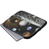 Solar System Voyager-Bilder Montage Space-Fotos Laptopschutzhülle (Vorne Knopf)