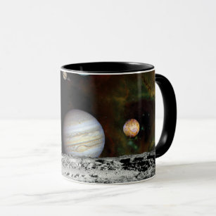 Solar System Voyager-Bilder Montage Space-Fotos Tasse