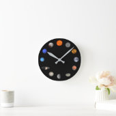 Solar System Wall Clock Runde Wanduhr (Zuhause)
