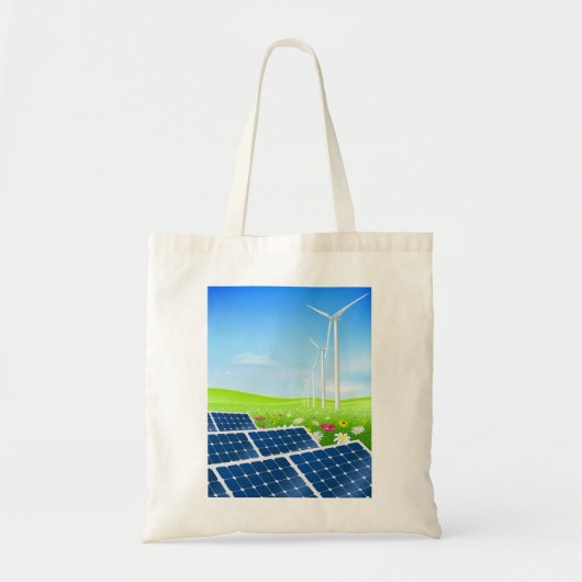 Solar- und Wind-Power-Taschen-Tasche Tragetasche (Vorne)