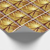 Solar- und Windenergie Geschenkpapier (Ecke)