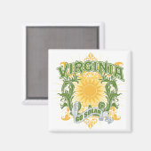 Solar Virginia Magnet (Vorderseite/Rückseite)
