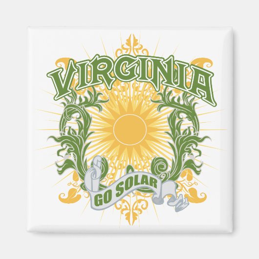 Solar Virginia Magnet (Vorne)