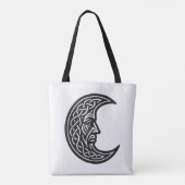Solar Visage Sigil – Black Sun Emblem Tee Tasche (Rückseite)