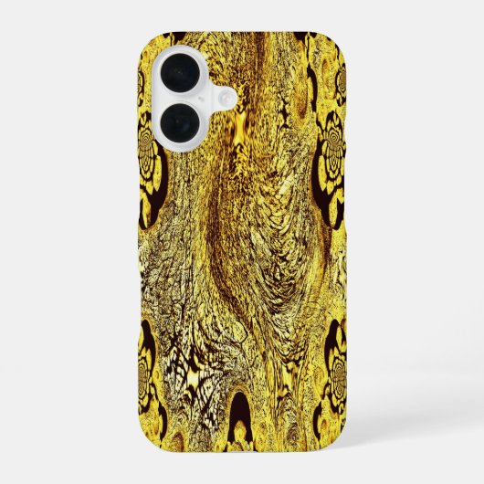 Solar vortex – spiraling infinity iPhone 16 hülle (Rückseite)